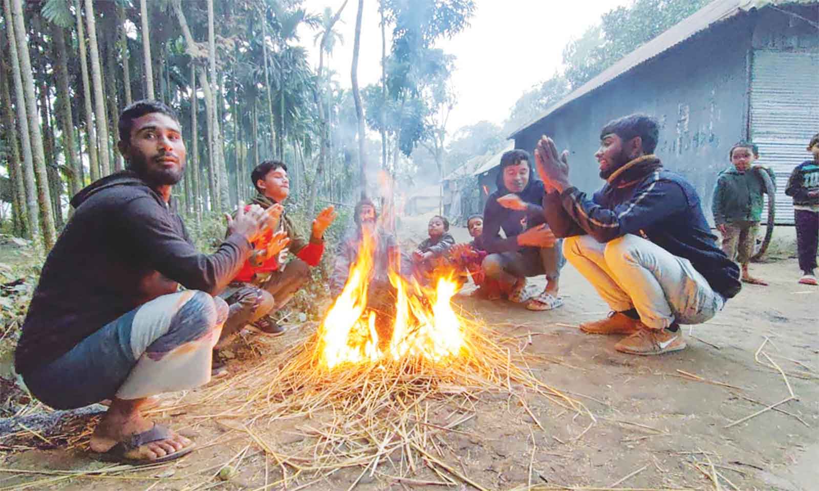 শৈত্যপ্রবাহে কাঁপছে পঞ্চগড়