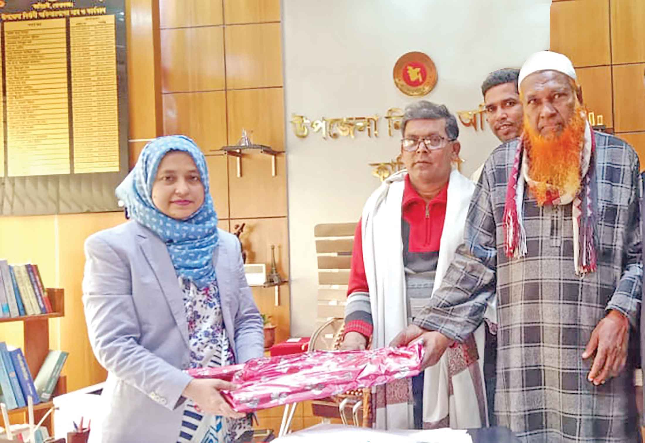 কাশিয়ানীতে ক্যালেন্ডারের মোড়ক উন্মোচন