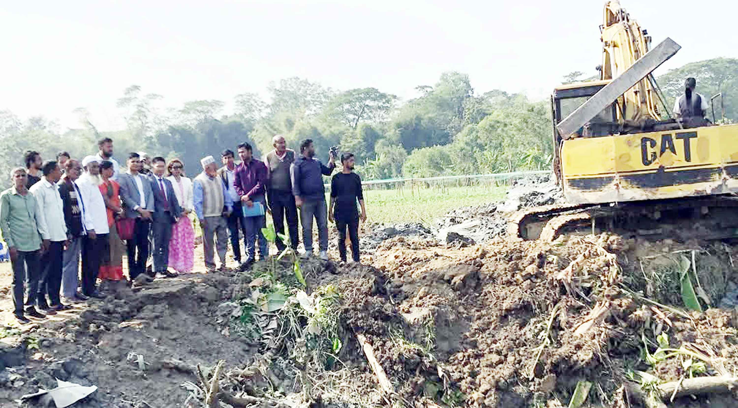 চাষের আওতায় আসবে ১৬শ' একর অনাবাদি জমি