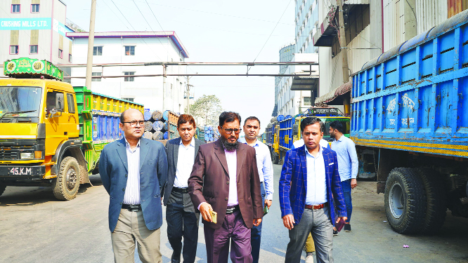 ভোজ্যতেল পরিশোধন কারখানা পরিদর্শন