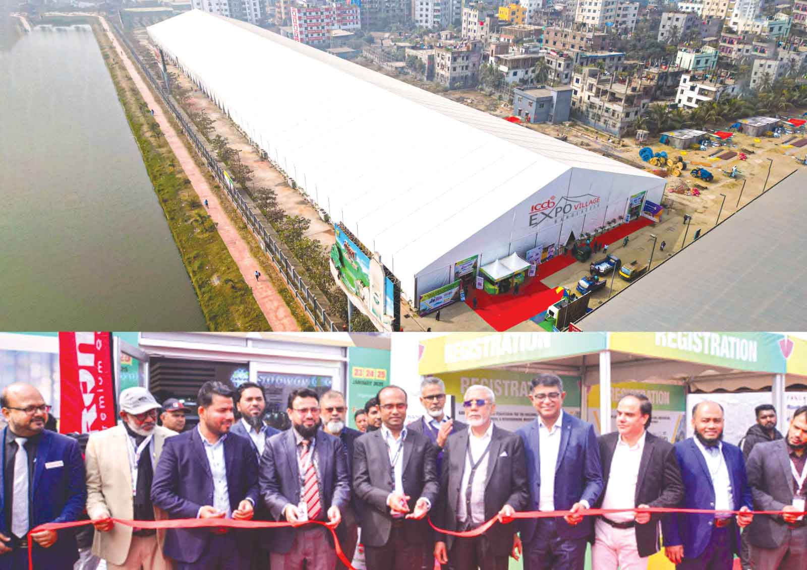 দেশের সর্ববৃহৎ এক্সপো ভিলেজের যাত্রা শুরু