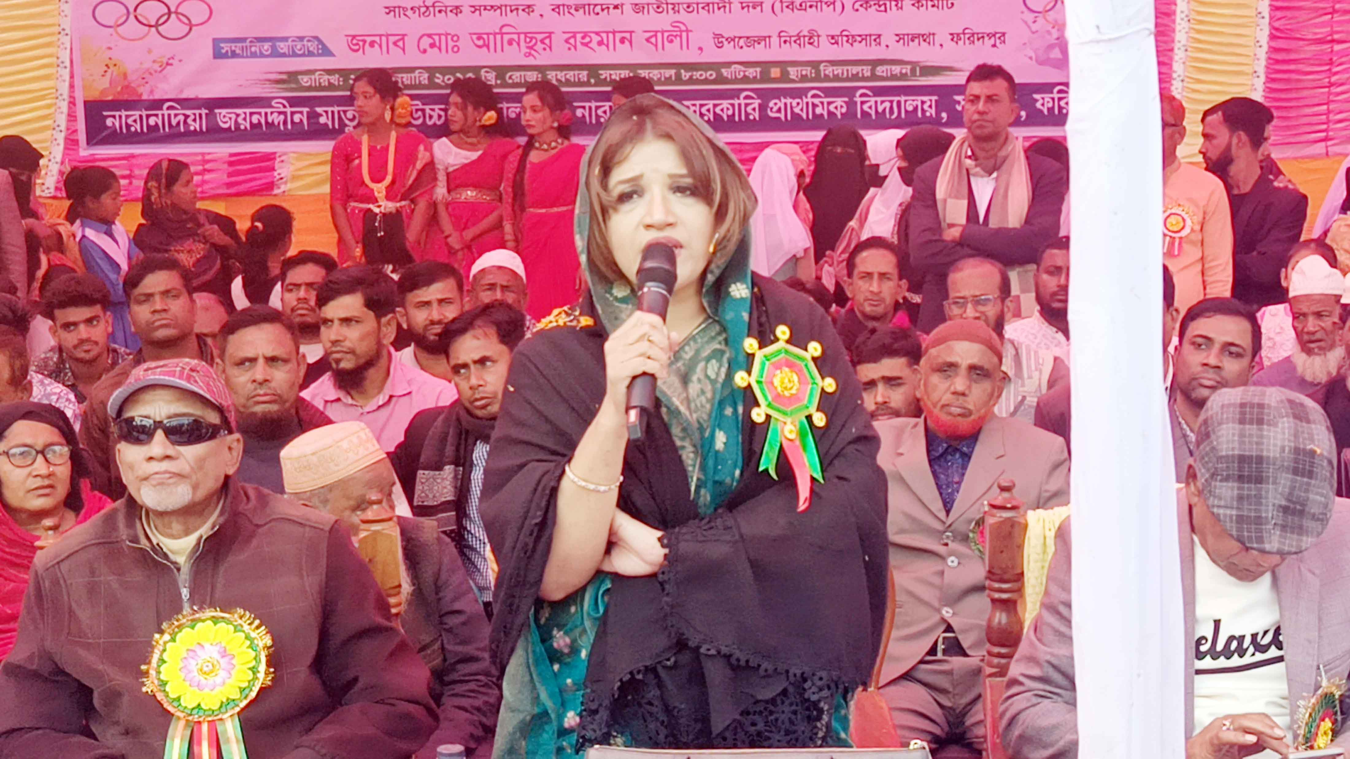 জাতি গঠনে ছেলে মেয়েদের সুশিক্ষায় শিক্ষিত করতে হবে :শামা ওবায়েদ