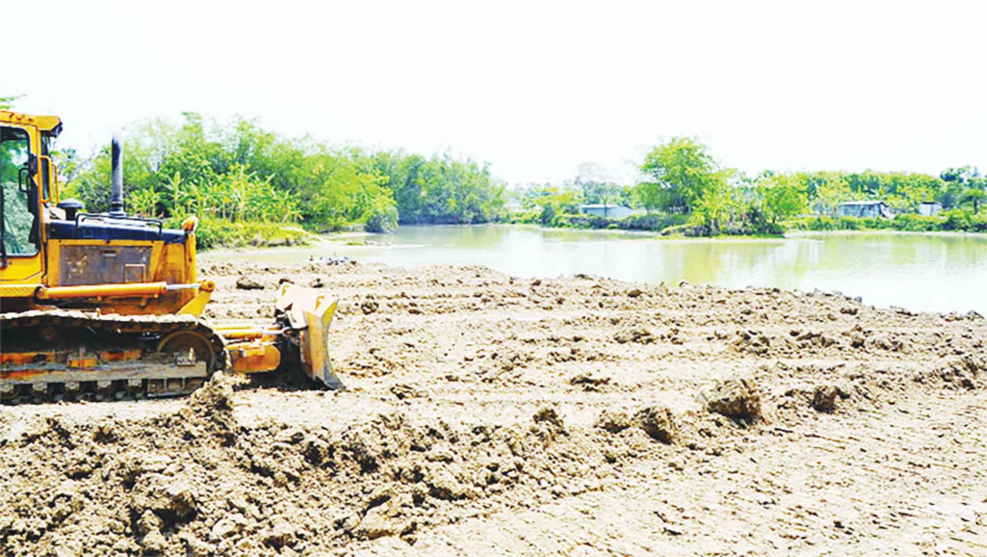 ভরাটের হিড়িকে উধাও জলাধার