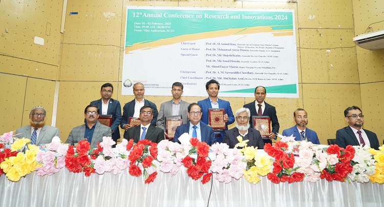 উপাচার্য পদক পেলেন শাবির পাঁচ গবেষক