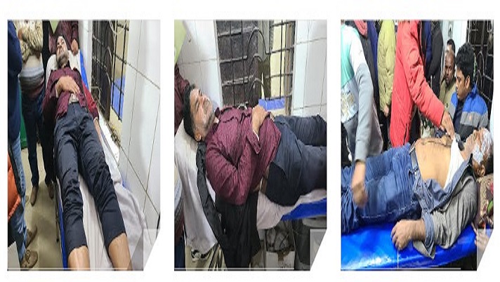 ফুলবাড়ীতে বিএনপির মিছিলে ককটেল নিক্ষেপ, আহত ৩