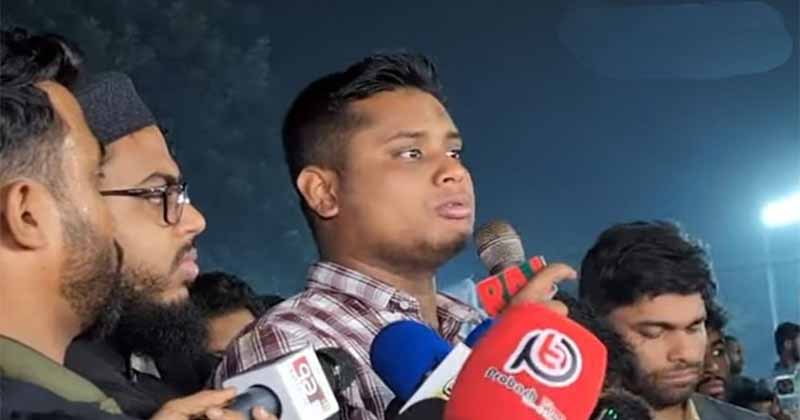 এই ভূখণ্ডে হয় আমরা থাকব না হয় আওয়ামী লীগ : হাসনাত