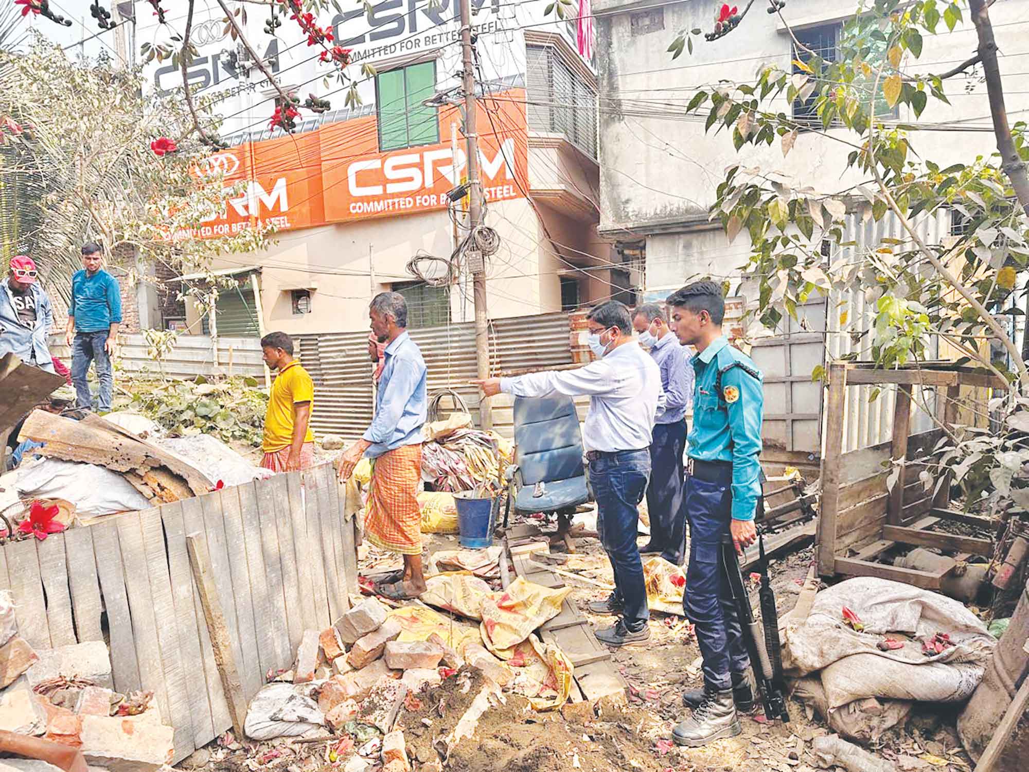 বিভিন্ন স্থানে অবৈধ গ্যাস সংযোগ উচ্ছেদে তিতাসের অভিযান, জরিমানা আদায়