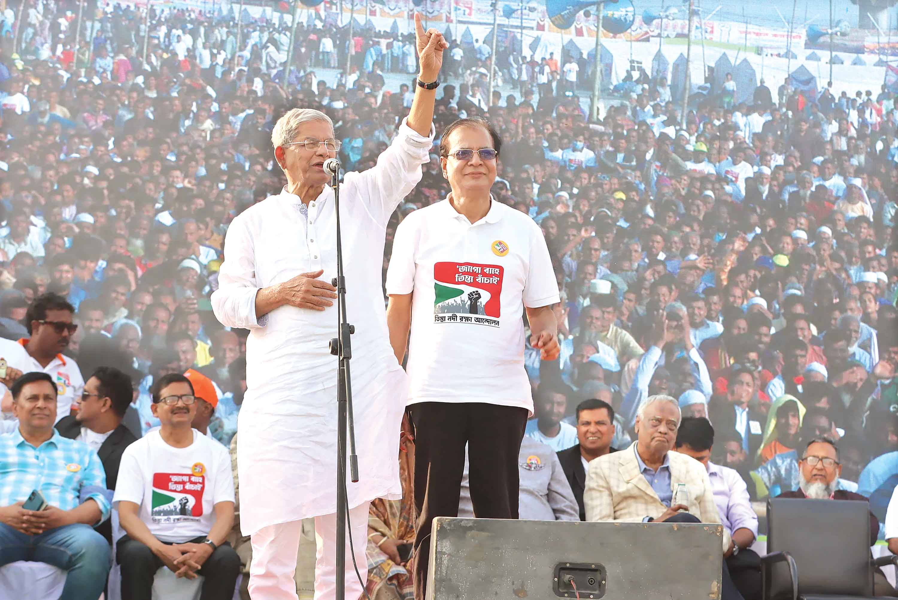 বন্ধু হলে তিস্তার পানি দিতে হবে সীমান্ত হত্যা বন্ধ করতে হবে