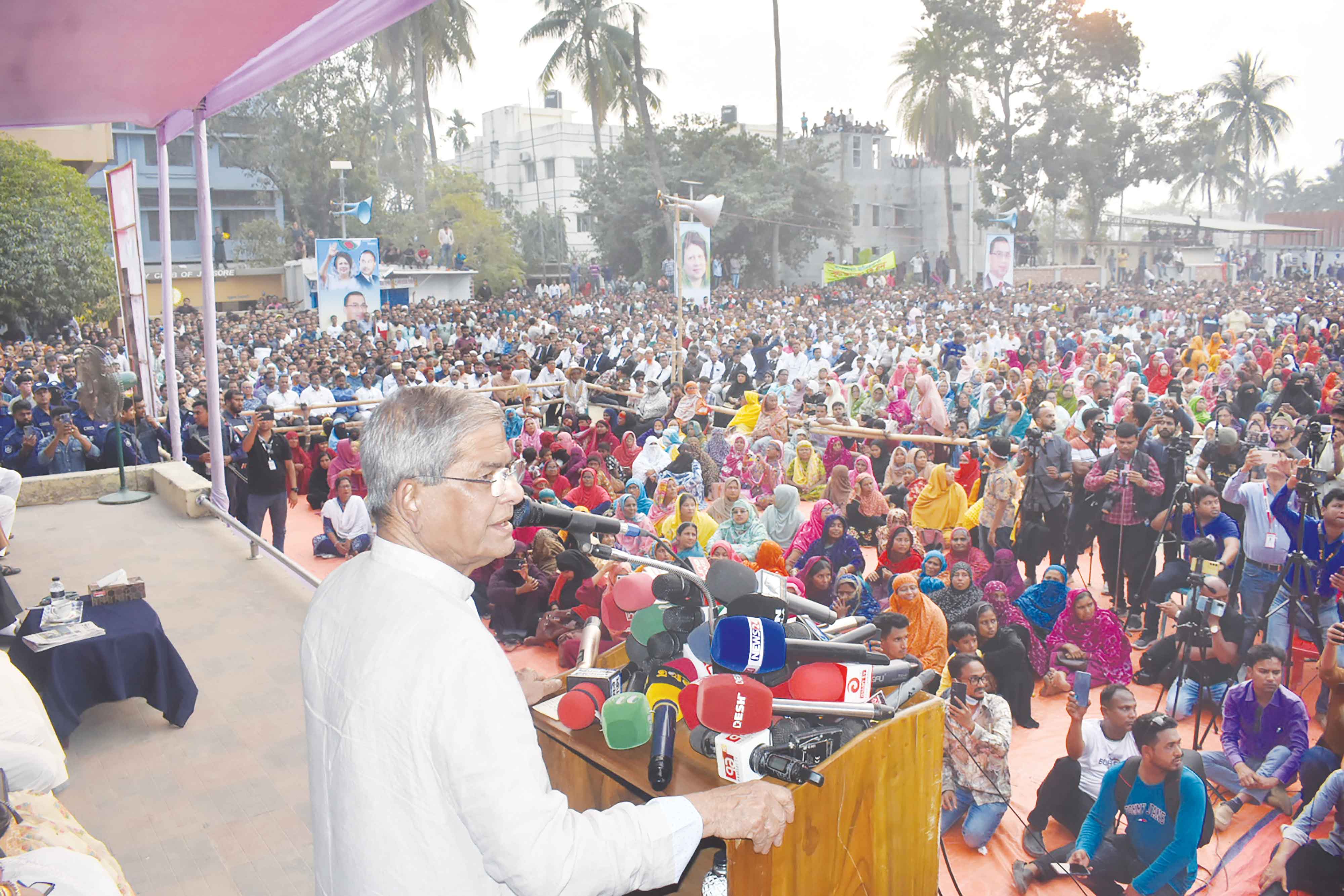 জাতীয় নির্বাচনের আগে স্থানীয় নির্বাচন দেশবাসী মেনে নেবে না