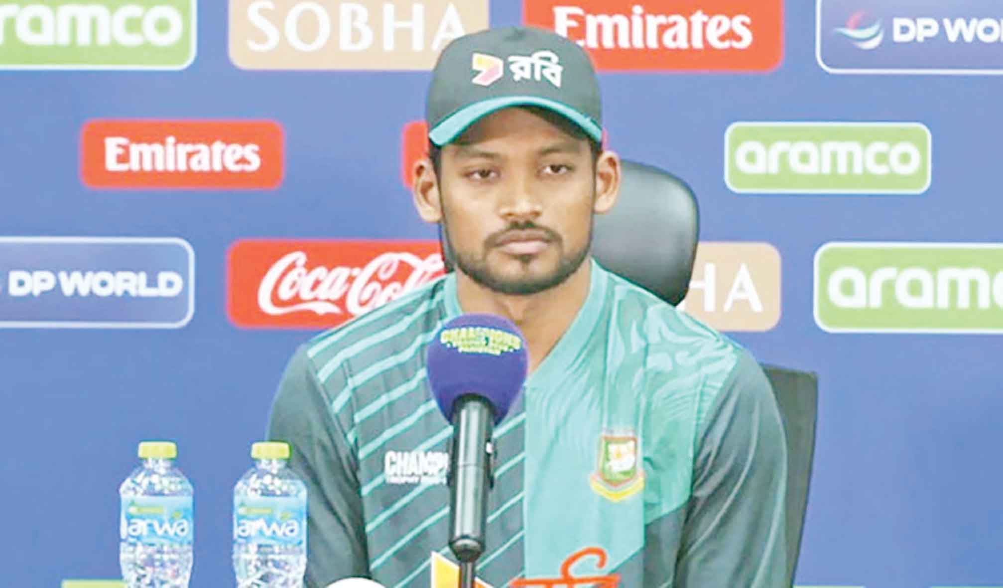 দলে কেউ অটো চয়েস নেই :শান্ত