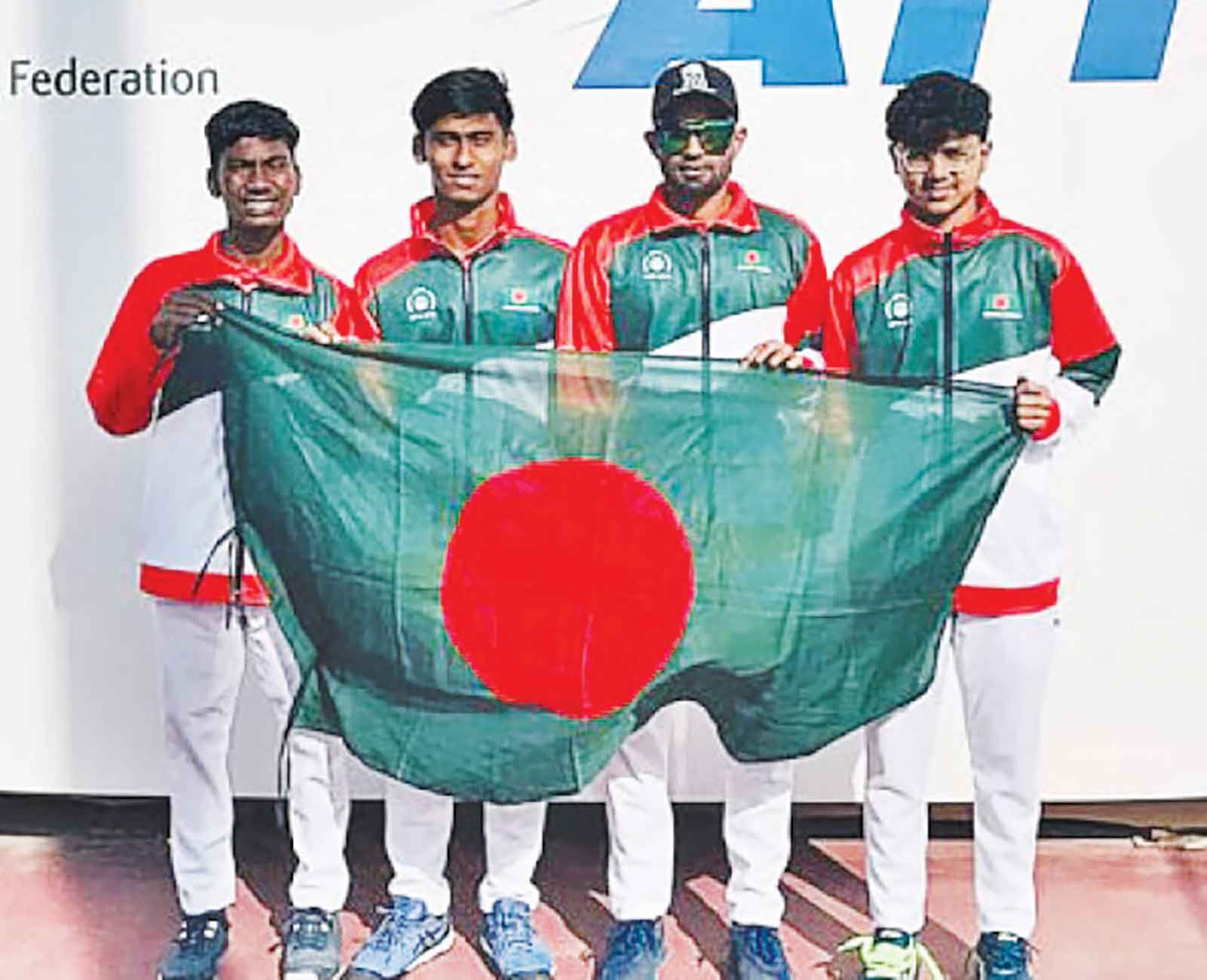 টেনিসে ইতিহাস গড়ল বাংলাদেশের কিশোররা