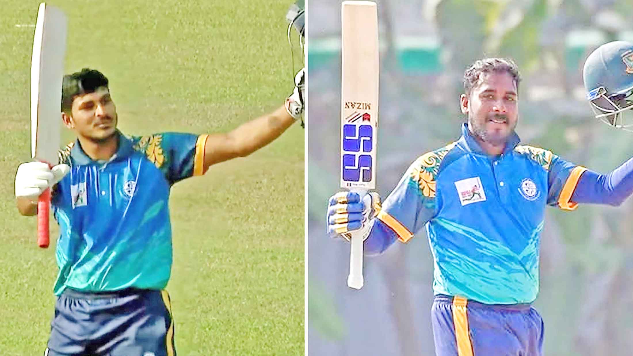 রবিন-মিজানের সেঞ্চুরিতে বড় জয় ব্রাদার্স ইউনিয়নের