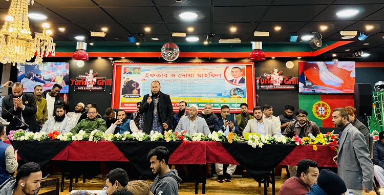 দেশনেত্রীর সুস্থতা কামনায় পর্তুগাল বিএনপি একাংশের ইফতার ও দোয়া মাহফিল 