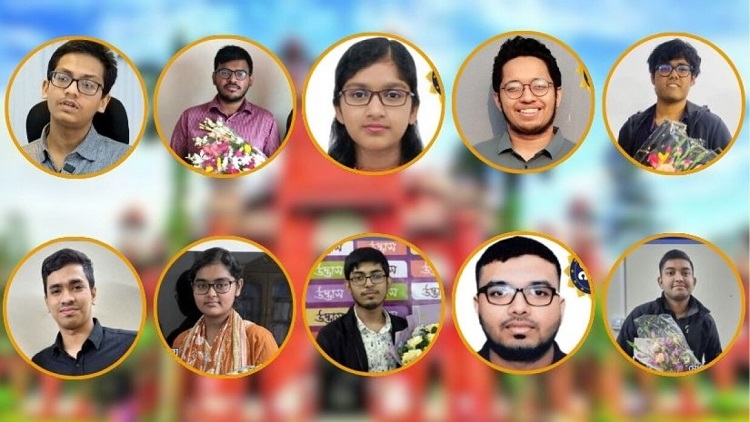 ঢাবির মেধা তালিকায় বিজ্ঞান ইউনিটে সেরা দশ যারা