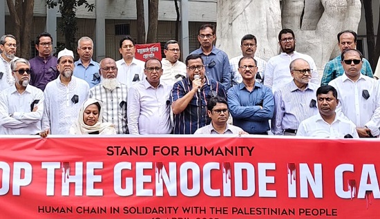 ইসরায়েলের গণহত্যা আন্তর্জাতিক শক্তির নীরব সমর্থন ও মুনাফার রাজনীতি : মোর্শেদ হাসান খান 