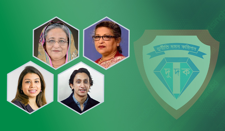 হাসিনা-রেহানা ও টিউলিপের বিরুদ্ধে গ্রেপ্তারি পরোয়ানা