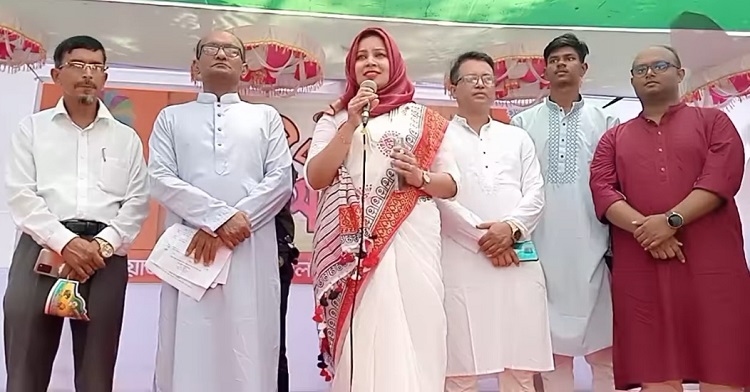 বাকেরগঞ্জে বর্ণিল আয়োজনে বর্ষবরণ