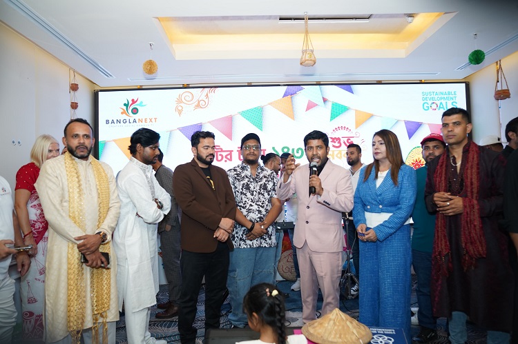 দুবাইয়ে সফলভাবে হলো বাংলানেক্সট জমকালো আয়োজন  ‘মাটির টানে রঙের বৈশাখ’