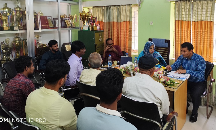 নড়াইল জেলা ক্রীড়া সংস্থার নতুন কমিটির পরিচিতি সভা অনুষ্ঠিত