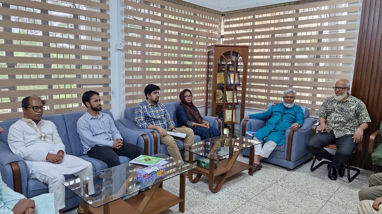 উন্নয়ন প্রকল্প নিয়ে শাবি ও  ইউজিসি'র প্রতিনিধি দলের সভা অনুষ্ঠিত