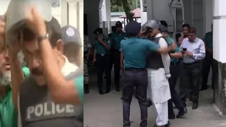 পুলিশকে ‘চৌদ্দগুষ্টি’ শেষ করে দেওয়ার হুমকি শাজাহান খানের