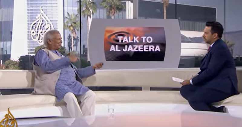 মোদি বলেছেন হাসিনাকে ‘চুপ’ রাখতে পারব না, আল-জাজিরাকে ড. ইউনূস