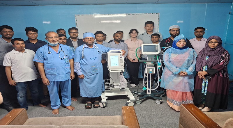 নবজাতক হাসপাতালে ‘নাইট্রিক  অক্সাইড জেনারেটর’ স্থাপন
