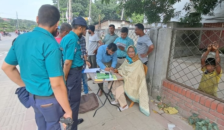 কালো ধোঁয়া ও নিষিদ্ধ পলিথিন বন্ধে জরিমানা ও সতর্কবার্তা