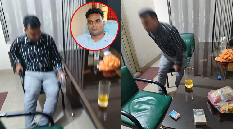 রাত নামলেই পৌর ভবনে বসে মাদকের আড্ডা!