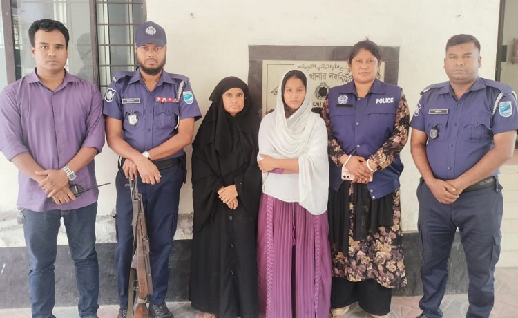 ফতুল্লায় গার্মেন্টসকর্মীর শিশু সন্তানকে  অপহরন, ২ নারী গ্রেপ্তার