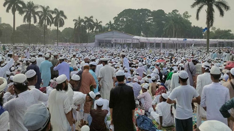 হেফাজতের মহাসমাবেশ, সোহরাওয়ার্দীতে জনতার ঢল