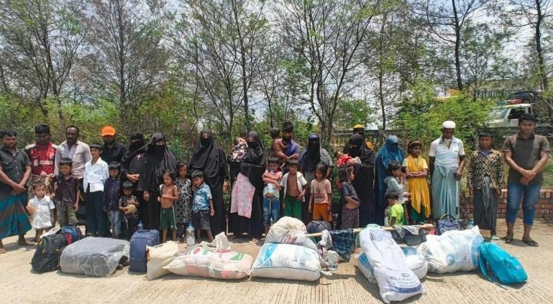 চট্টগ্রামে নারী-শিশুসহ ৩৫ রোহিঙ্গা আটক