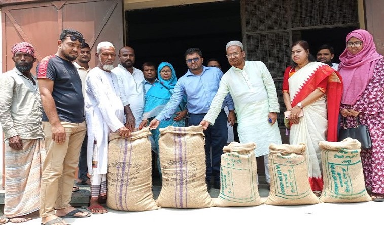 শ্রীবরদীতে অভ্যন্তরীণ বোরো সংগ্রহ উদ্বোধন 