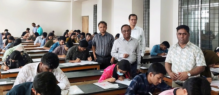 হাবিপ্রবির 'বি' ইউনিটের ভর্তি পরীক্ষায় উপস্থিতি ৭২ শতাংশ
