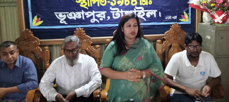 ভূঞাপুর প্রেসক্লাবে নির্বাহী অফিসারের বিদায় সংবর্ধনা