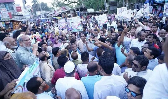 ডিমলায় সাবেক এমপি তুহিনের মুক্তির দাবিতে বিক্ষোভ সমাবেশ