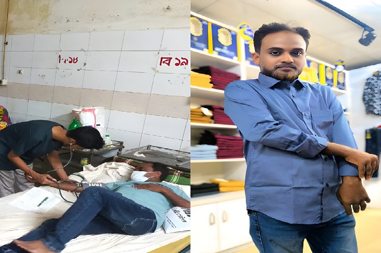 সলঙ্গায় ভেজাল ঔষধ কারবারির হামলায় সাংবাদিক আহত