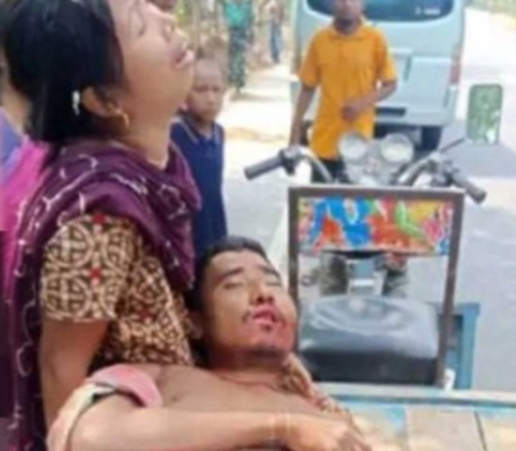 ডোমারে মহাসড়কে যুবক নিহত