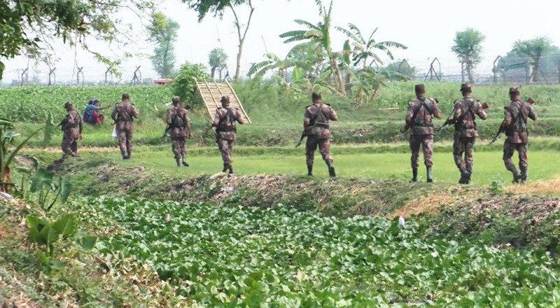ভারত-পাকিস্তান যুদ্ধ: সাতক্ষীরা সীমান্তে বিজিবির টহল জোরদার