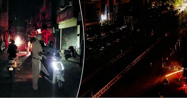 অন্ধকার জম্মু শহরে বাজছে সাইরেন, বিমানবন্দরে বিস্ফোরণের শব্দ