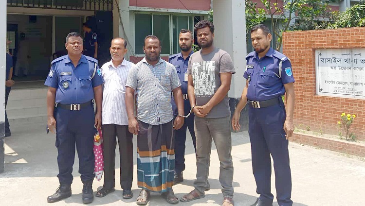বাসাইলে আ.লীগের ৩ নেতা গ্রেপ্তার