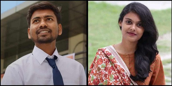 খুবির বায়োস্কোপের সভাপতি শুভ সম্পাদক অর্পিতা