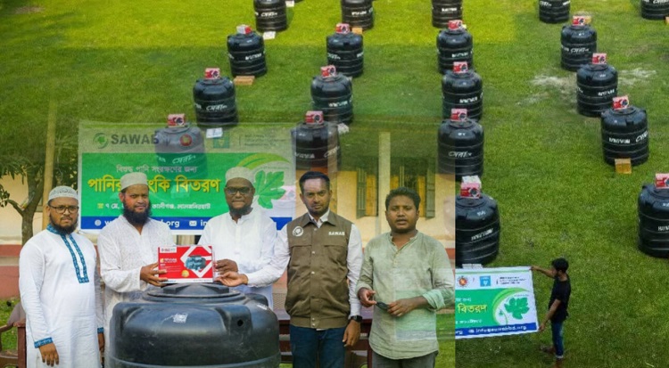 কালীগঞ্জে ৩৫ টি মসজিদ ও মাদ্রাসায় সুপেয় পানি