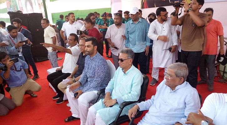 বিএনপির তারুণ্য সমাবেশে তামিম ইকবাল