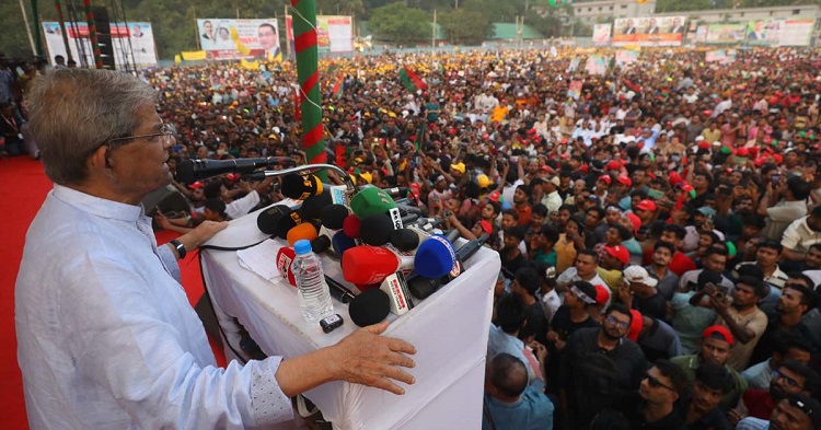 ১৮ কোটি মানুষ আওয়ামী লীগকে চায় না : মির্জা ফখরুল