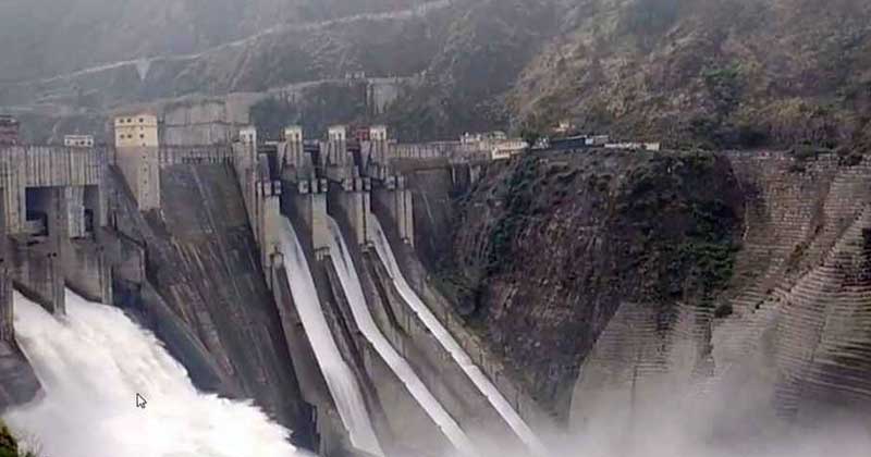 চেনাব নদীর পানি ছাড়তে বাধ্য হল ভারত
