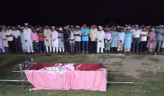 জয়নাল আবেদীনের জানাজা ও দাফন সম্পন্ন 