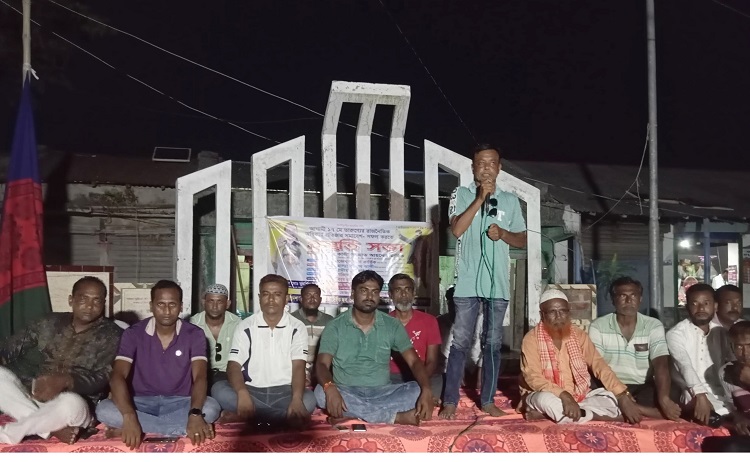 পাইকগাছার গড়ইখালীতে স্বেচ্ছাসেবক দলের প্রস্তুতি সভা