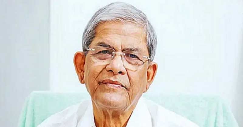 চিকিৎসার জন্য ব্যাংকক গেলেন মির্জা ফখরুল