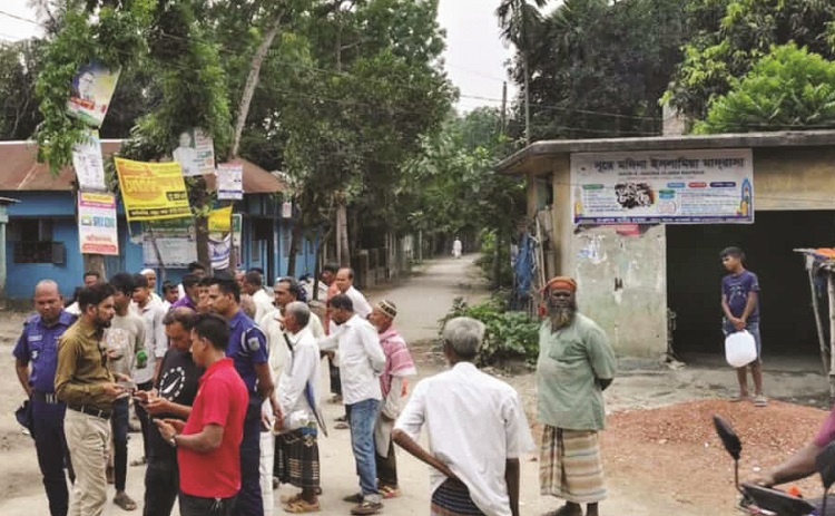ইউনিয়ন বিএনপির কার্যালয়ের সামনে ককটেল বিস্ফোরণ